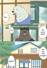 [Otousan (Otou)] Shirokuma-san to Haiiroguma-san ga Ecchi suru dake | Polar Bear and Grizzly Just Have Sex [English] [@and_is_w]-[尾刀産 (尾刀)] 白熊さんと灰色熊さんがエッチするだけ [英訳]