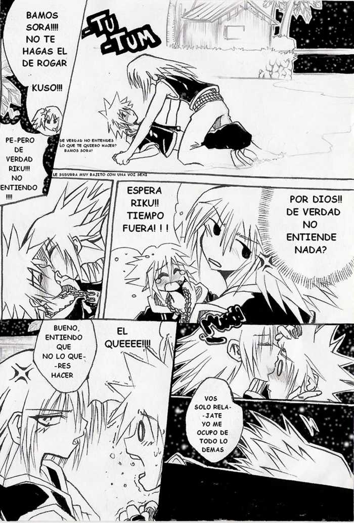 Unknown Kingdom Hearts Yaoi Doujin (Sora x Riku) 