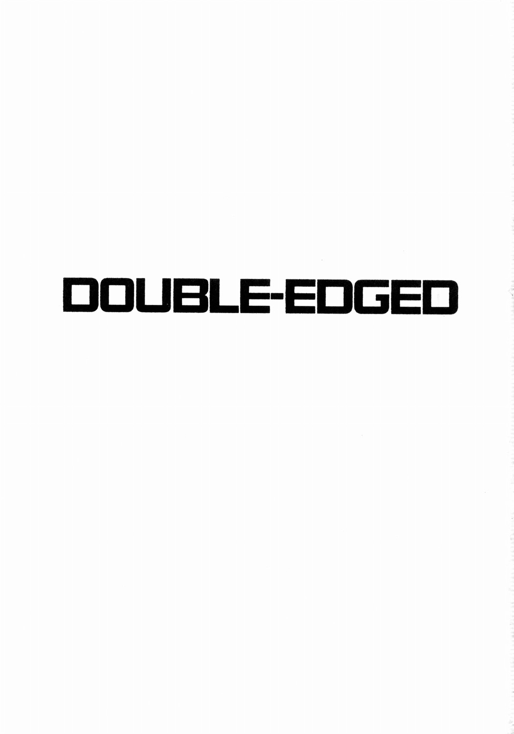 [Uroboros] Double Edge 