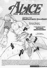 [Mashumaro Juubaori] Alice in Sexland No. 1 [Portuguese-BR]-[Mashumaru Juubaori] Alice na Sexol&acirc;ndia No. 1