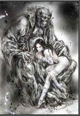 Girl and Monster-