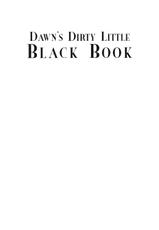 [P. Butler] Dawn's Dirty Little Black Book-
