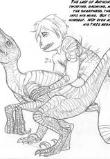 [Arania (Brandon Ondrasek)] Velociraptor Transformation-