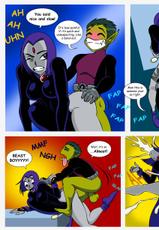 [selrock] Raven x Beast Boy (Teen Titans)-