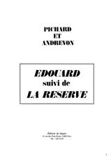 [Georges Pichard] - Edouard Suivi De La Reserve-