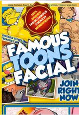 famous toons facial-