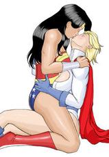 Power Girl and Wonder Woman-
