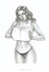 VICTOR RINALDI ART - Huge Tits drawings #2-