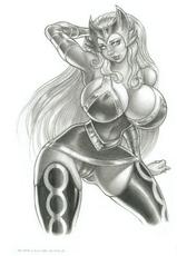 VICTOR RINALDI ART - Huge Tits drawings #13-