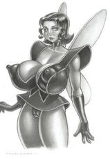 VICTOR RINALDI ART - Huge Tits drawings #13-