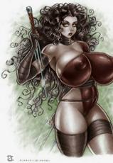 VICTOR RINALDI ART - Huge Tits drawings #11-