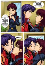 [Palcomix] Misato's New Girlfriend (Neon Genesis Evangelion) [Spanish]-