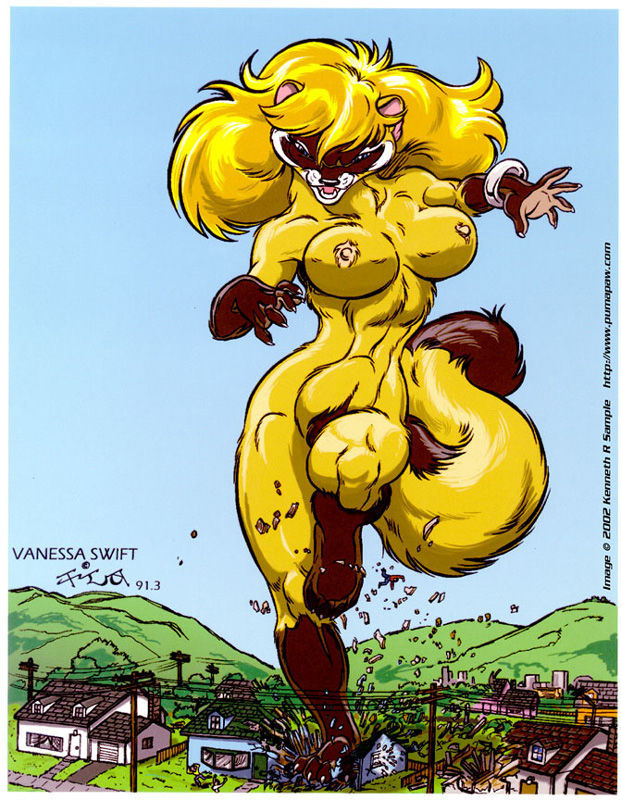 giantess- Western Comic.