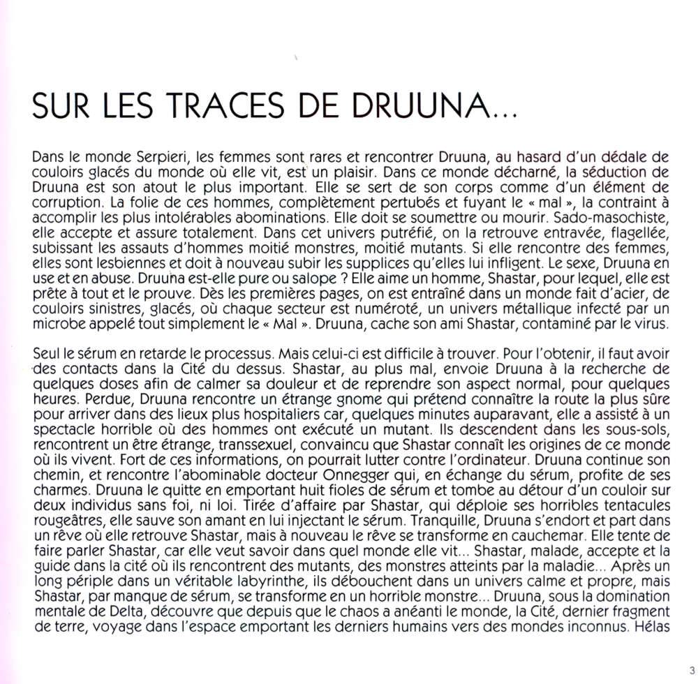 [Paolo Eleuteri Serpieri] Druuna Vol. 5 - Mandragora [French] 
