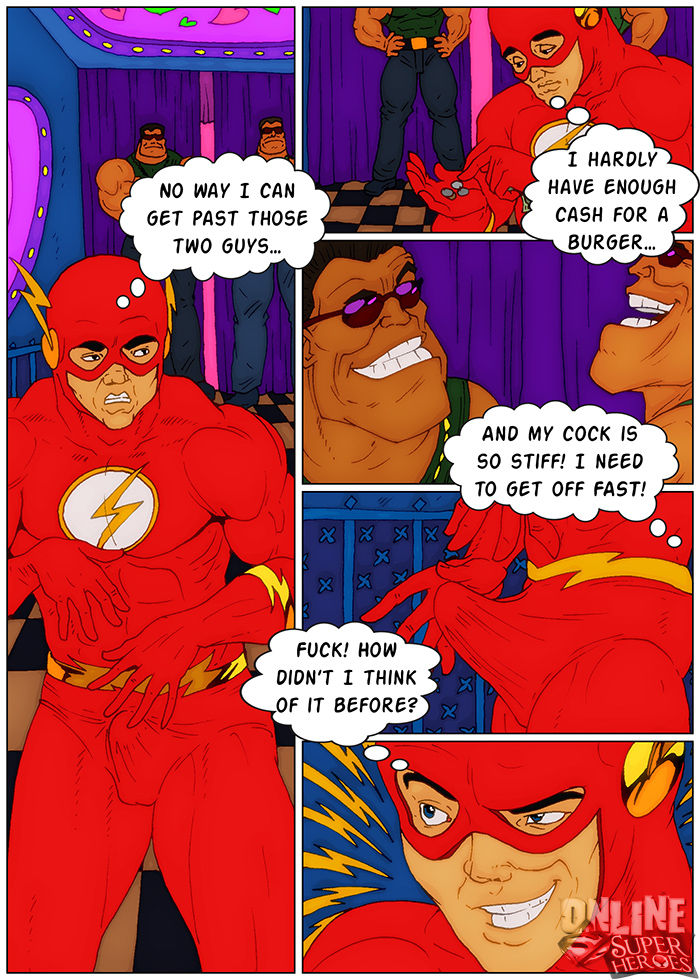 [Online Superheroes] Flash in Bawdy House (Justice League) 